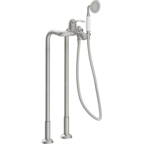 GRIFO MONOMANDO DE SUELO PARA BAÑERA Y DUCHA CON 2 COLUMNAS (1/2)
