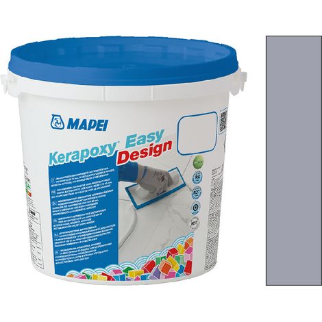 Mortero epoxi Mapei Kerapoxy Easy Design, color 127 gris 谩rtico, 3 kg (1/4)