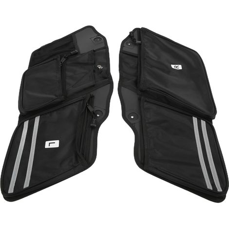 Une paire de valises latérales pour moto King of The Road FLHRXS Special 2017-2020, fabriquées en tissu Oxford 1680D. (1/5)