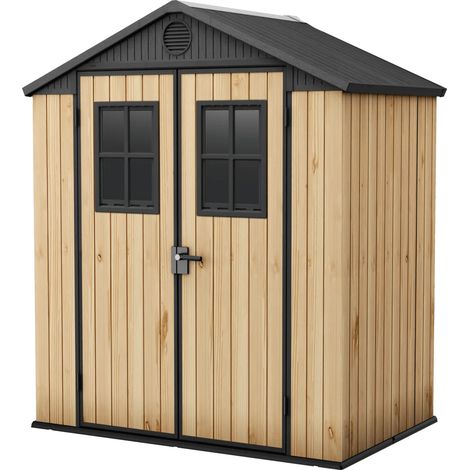 Keter Caseta exterior Darwin 6x4 Carolina 190x122x221 y 2,2m2 (1/5)