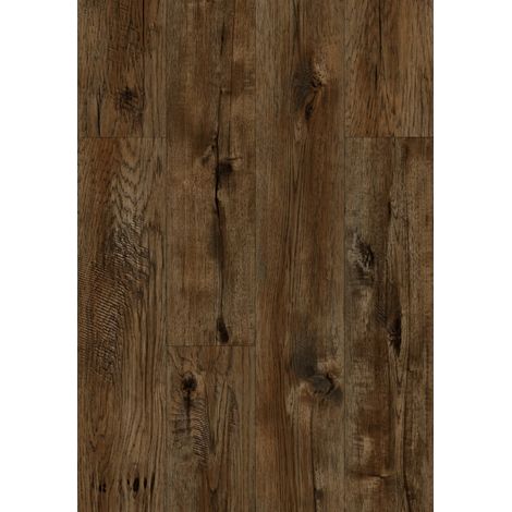 Mexen Mount Vernon échantillon de panneaux vinyles 1240 x 182 mm SPC 6,5 mm, sous-couche IXPE 1,5 mm, 4 V-Joint, Noyer - F1029- (1/5)
