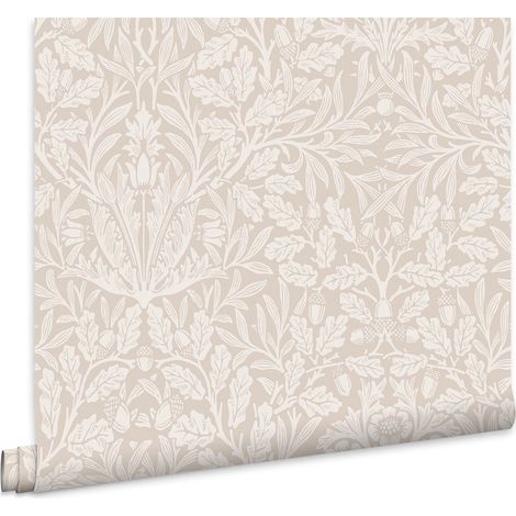 William Morris At Home Vliestapete Acorn Beige 10mx52cm (1/5)