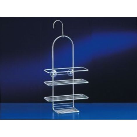 Metaltex Serie Reflex Chrome - Supporto Doccia a 3 Piani - (404002)