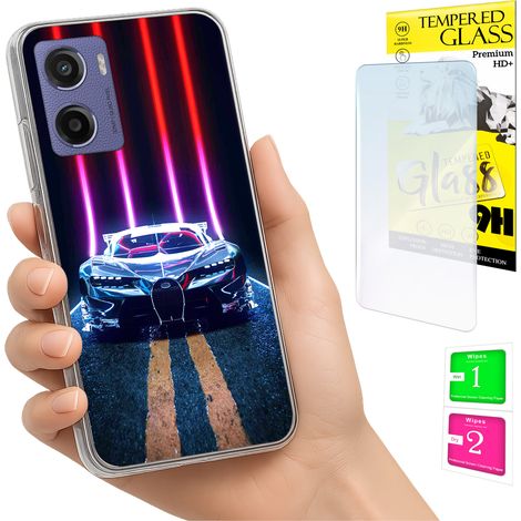 Funda para Motorola Moto E15 / Moto G05 con cubierta trasera y cristal 9H. (1/5)