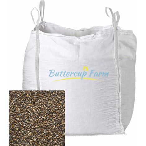 Pea Gravel - Natural Stone - 20mm - Premium Aggregate Bulk Bag - 850 kilos