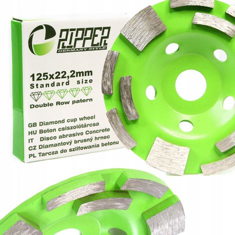 Disque de meulage pour ripper à béton 125 mm à double rangée (1/5)