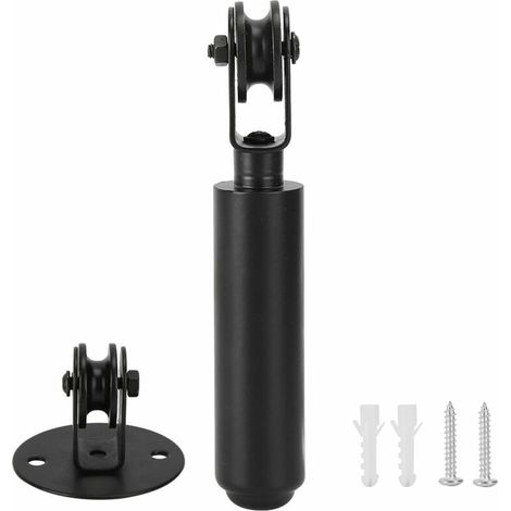 KZQ – Lustre suspension fil poulie roulement – Fer résistant à la chaleur – Accessoires éclairage pour porche, salon, cuisine – Installation facile
