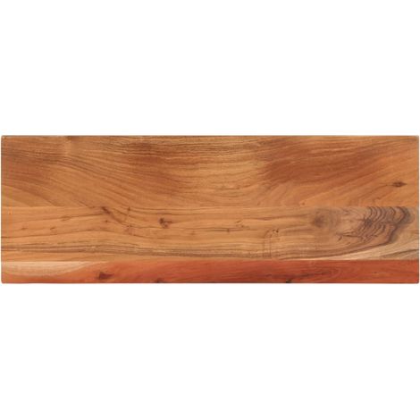 Tischplatte 70x30x3,8 cm Rechteckig Massivholz Akazie