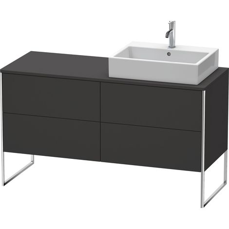Duravit XSquare Konsolenwaschtischunterbau freistehend, 4