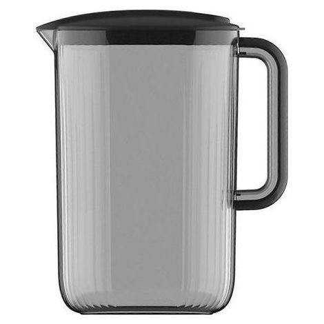 Ensemble pichet et tasses en plastique, 1 pièce, tasses gigognes pour cuisine, dimensions 22 x 18 cm, adapté pour thé glacé, limonade, eau chaude et froide (1/5)