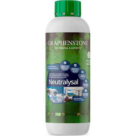 Tratamiento ANTISALITRE Interior/Exterior NEUTRALYSAL Incoloro 1L