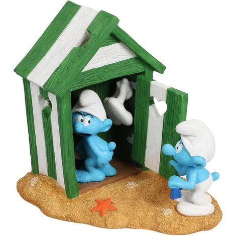 Aqua-Della Figurine Schtroumpf Multicolore 16,2x9,6x9,3 cm