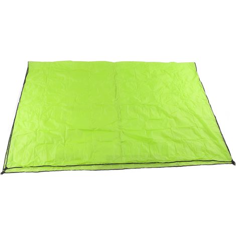 Voile d'ombrage rectangulaire multifonctionnelle verte – pour activités plein air