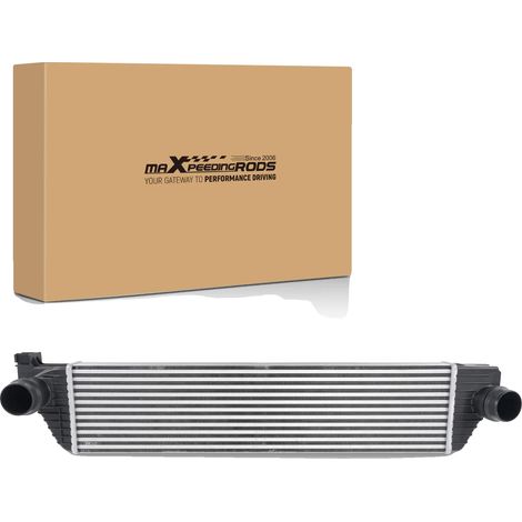 Intercooler, Construction en Aluminium, Longueur 101,8 cm, Largeur 24 cm, Hauteur 16,4 cm, Poids 3800 g (1/5)