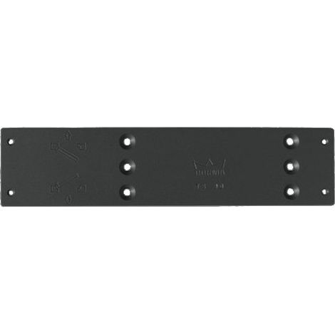 Plaque de montage TS90 RAL9005 - DORMA - 4500010002919