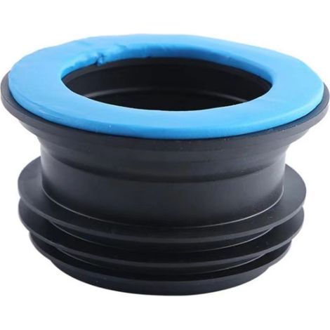 1 junta de brida para inodoro, anillo de goma para inodoro, anillo de sellado de goma a prueba de olores, brida universal resistente a los olores para baño. (1/5)