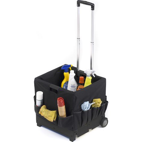 Chariot RS PRO en Plastique, 395 x 330mm, Capacité de charge 35kg ( Prix pour 1 ) (1/3)