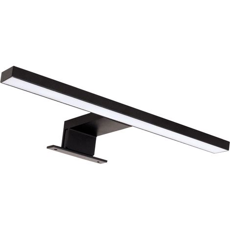 Lampada da parete per bagno sopra lo specchio ROXANA LED 5W 4100K IP44 nero (1/2)