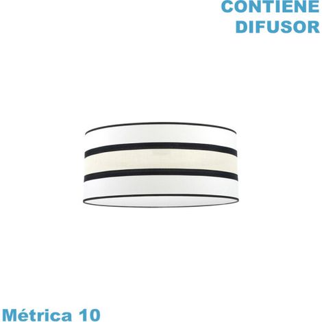 Pendelleuchte karla m10 weiß/beige 50dx50dx22h inklusive diffusor