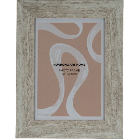 Kust Photo Frame 5X7 - Wood - White