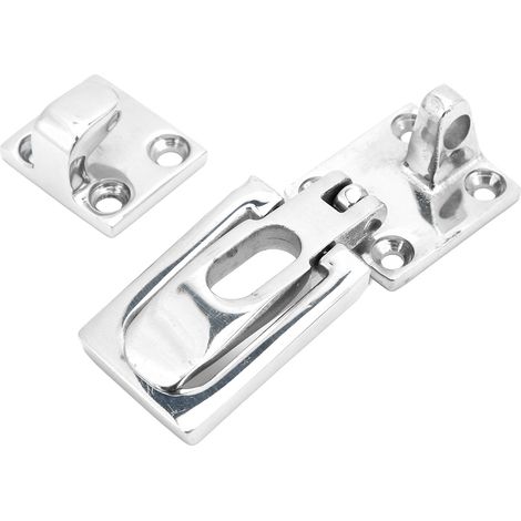 Verrou de porte verrouillable en acier inoxydable 316, 2 pièces, fermoir anti-vibration robuste pour bateau (1/5)