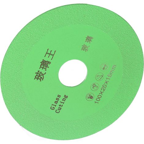 Glass Cutting Disc 4in Diamond Cutter Wheel Grinding Saw Blade for Ceramic Brick (1/5)