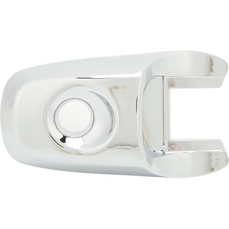 Couvercle de cylindre de serrure poignée portière extérieur avant gauche ABS chromé BA1Z 78218A14 A pour Ford Explorer 2011-2019 (1/5)