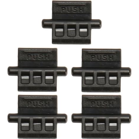 Bouton-poussoir de verrouillage de batterie pour talkie-walkie Baofeng UV 5R, UV 5RA, UV 5RB, UV 5RC, UV 5RE, BF F8HP (lot de 5) (1/5)