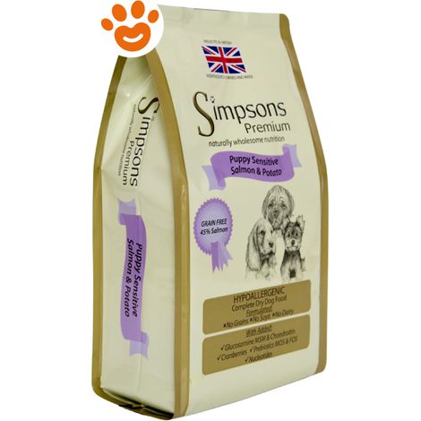 Simpsons Puppy Sensitive Salmone e Patate - Simpsons Puppy Sensitive Salmone e Patate - Sacco Da 2 Kg