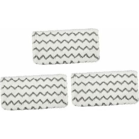 CSPARKV 3 Pièces De Tissu Lavable Pour Vadrouille Plate De Remplacement Pour Vadrouille À Vapeur Vadrouille Plate Chiffons De Vadrouille Lavables Vadrouille En Microfibre (1/4)