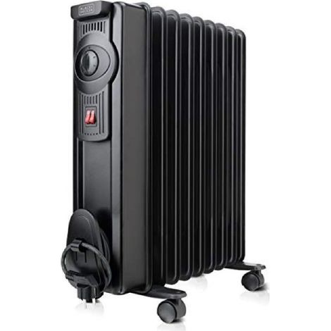 Radiatore A Olio da 1500W Con Doppia Modalità Di Riscaldamento E Termostato Regolabile (1/5)