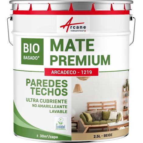 Pintura mate para paredes y techos interiores - ARCADECO - 1219 (1/2)