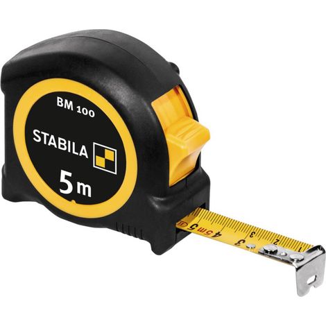Metro tascabile STABILA BM 100 - scala metrica - 5 m - 19568 (1/5)