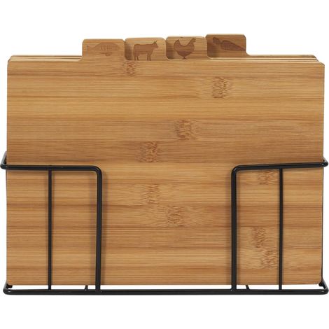Ensemble de 4 planches à découper en bambou (1/5)
