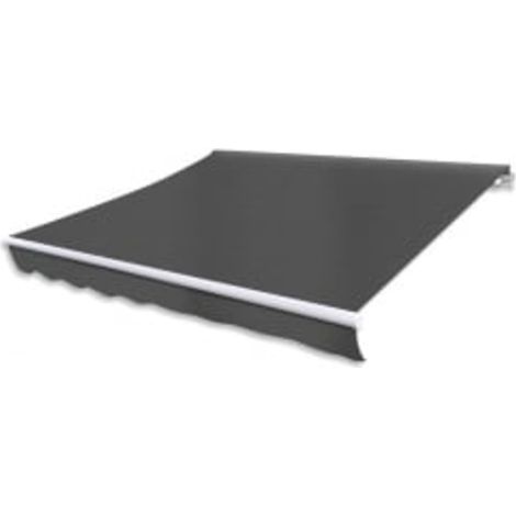 Tenda da Sole Pieghevole Motorizzata 600 cm Antracite vidaXL (1/4)