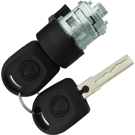 Suitable for Volkswagen Bora Passat ignition lock cylinder, 2 keys, car parts (1/3)