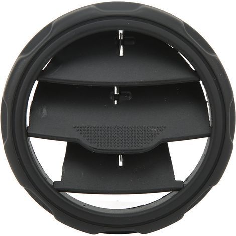Prise d'air arrière centrale pour Range Rover LR3 LR4, Grille de ventilation ronde noire LR041180, Pièce de remplacement (1/5)