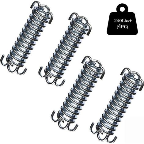 Juego de 4 muelles de tensión para tiendas de campaña y toldos de camping - accesorios de fijación (1/5)
