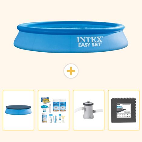 Intex Piscine Easy Set Ronde - 305x61 cm - 5-pièces SCB3 (1/5)