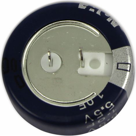 EATON Gold Cap-Elko 1F, 5,5V, axial, RM 5mm, KR-5R5C105-R