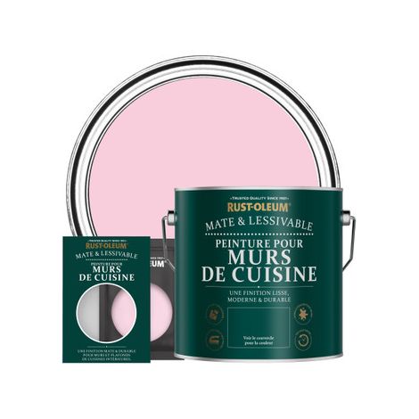 Peinture pour Murs de Cuisine, Finition Mate - Bonbon (1/2)