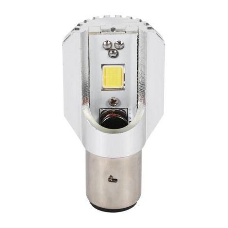BA20D Moto LED Phare Blub Haut/Bas Faisceau Lumière COB Scooter Tête Lampe (1/5)