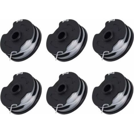 Lot de 6 bobines de rechange pour débroussailleuse sans fil Parkside PRTA 20-Li C3 IAN351753 (1/5)