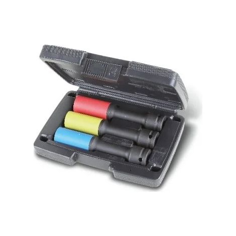 Beta 720LCL/C3 Set bussole macchina lunghe colorate 1/2" per ruote 3 Pz. (1/3)