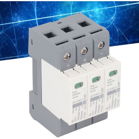 CHLT-40PV Parafoudre photovoltaïque CC triphasé 20-40 kA 1000 V CC (1/5)