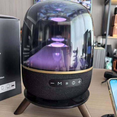 Harman Kardon Aura Studio5, enceinte Bluetooth domestique, enceinte de bureau, sonorisation cinéma, système audio artistique pour la maison (1/4)