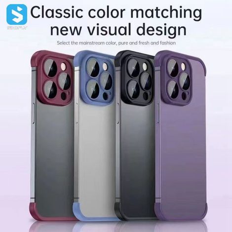 Coque Arrière iPhone 13 Pro - Protection Objectif Caméra - Cadre TPU Antichoc - Renfort Angles - 1 Pièce (1/5)