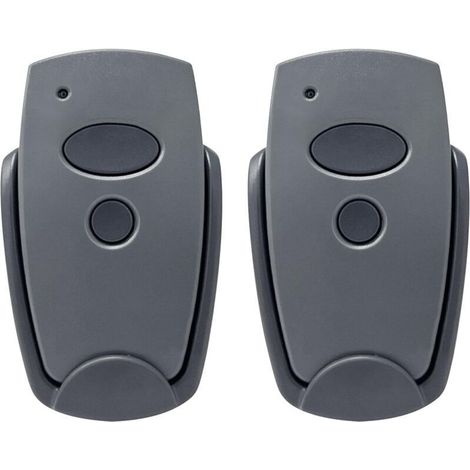Lot de 2 télécommandes universelles pour porte de garage 868 MHz compatibles avec Marantec Digital 302, 304, 382, ​​384, 313, 321, 323, 131 (1/4)