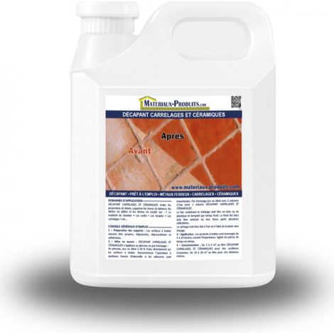 Décapant carrelages et céramiques - 5.75 Kg Incolore - MATPRO (1/3)
