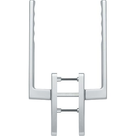 HOPPE® Handhebelgarnitur Toulon HS-0737/419N-AS, Aluminium, 11600238 (1/4)